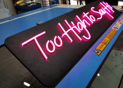 Image of TOO HIGH TO SAY HI NEON SIGN CRAFTWARE 400x284